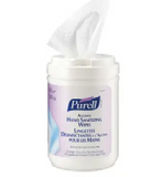 PURELL Alcohol Hand Sanitizing Wipes — 175-Wipe Canister — 6 Canisters/Case (1,050 Wipes)