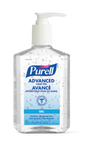 PURELL Advanced gel hand sanitizer in a 354 mL pump bottle