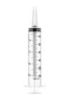 Sol-M180060CT60 mL catheter-tip syringe without needle, genuine manufacturer photo.