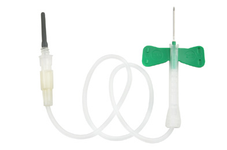 Actual supplier photograph of Sol-Millennium Blood Set product family; selected gauge and selling pack specified in listing.