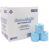 Standard Toilet Paper – 4" x 3" x 4.25" Kraft, 420 Sheets, 2-Ply, 48 Rolls/Case, 48 Cases/Skid - Snowsoft