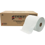 Hand Towel Roll – 7.85" x 800' White, 1 Ply, 6 Rolls/Case, 60 Cases/Skid - Everest