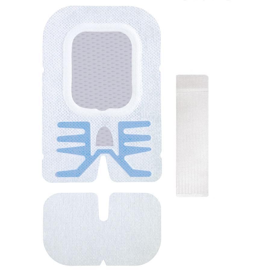 SorbaView SHIELD Integrated Securement Dressing; Medium, 3.75" x 5.5"(9.52 cm x13.97 cm) — Case of 100