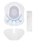 SorbaView SHIELD Integrated Securement Dressing; Contour, Adhesive-Free Zone, 3.75" x 4.25" (9.52 cm x 10.79 cm) — Case of 50