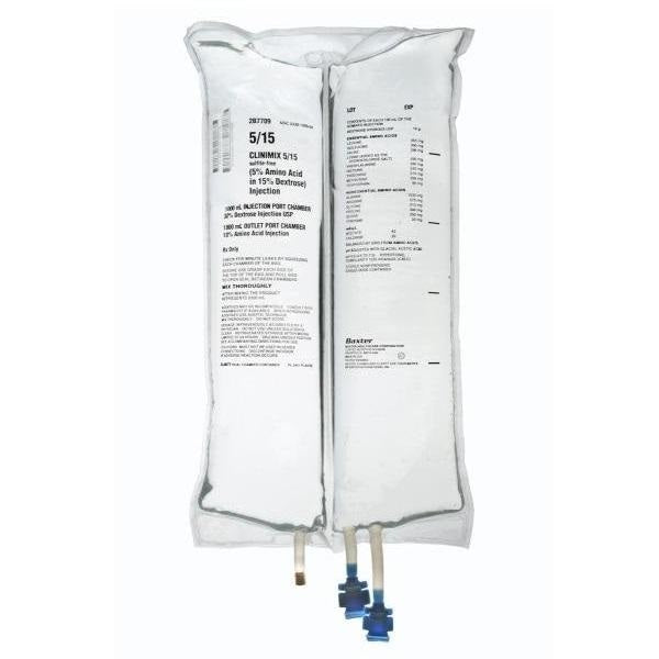 Baxter IntraVia Empty 250 mL Container, Non-DEHP, Case of 48