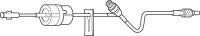 Baxter CLEARLINK Standard-Bore Extension Set with CONTROL-A-FLO, 19 in, Case of 48