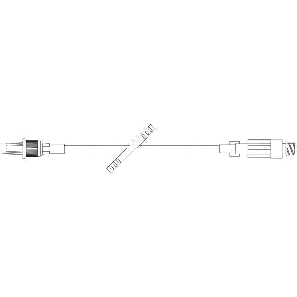 Baxter CLEARLINK Standard-Bore Catheter Extension Set, 7.6 in, Case of 50