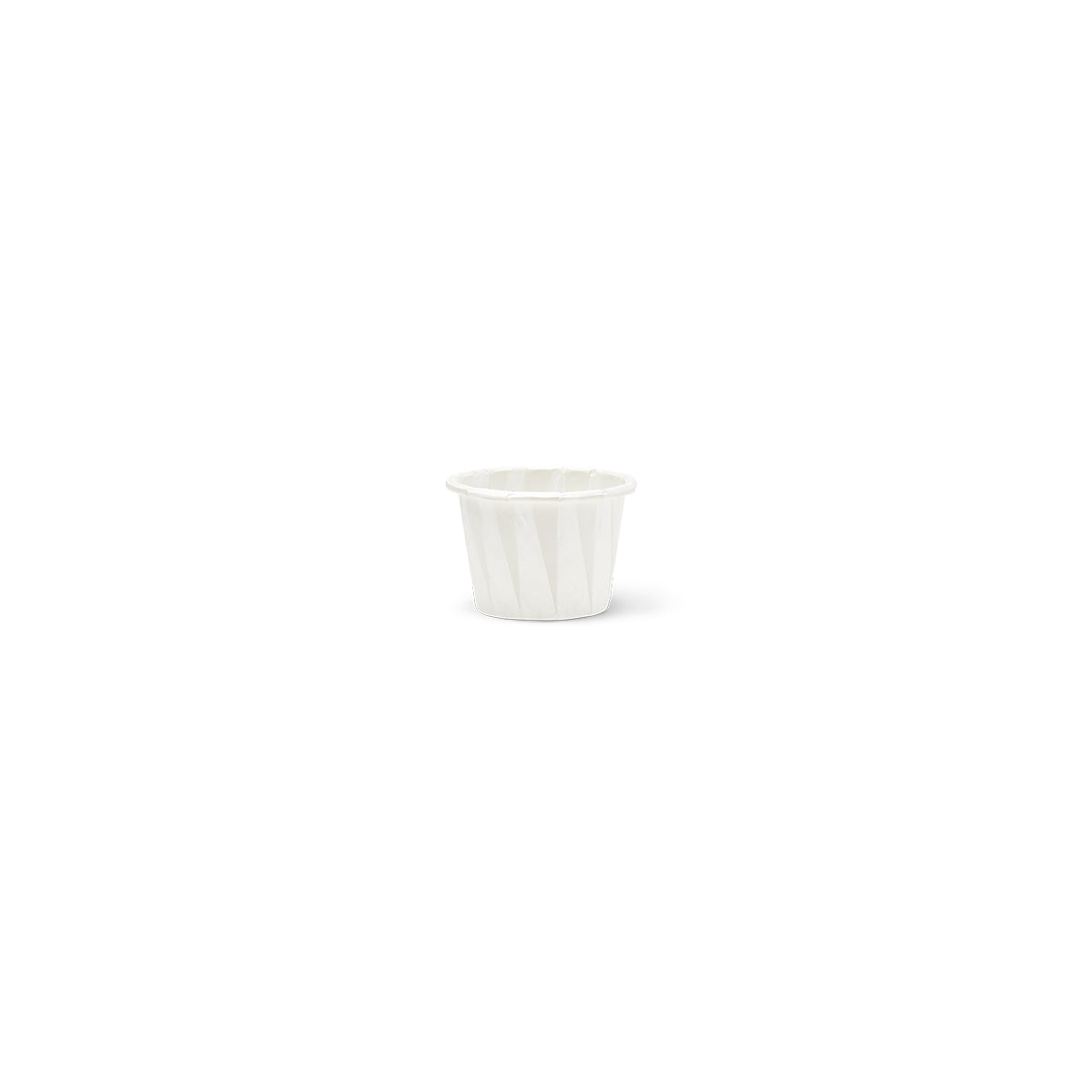 Alliance Pleated-Side Paper Medicine Cup, 0.5 oz, Case of 5,000
