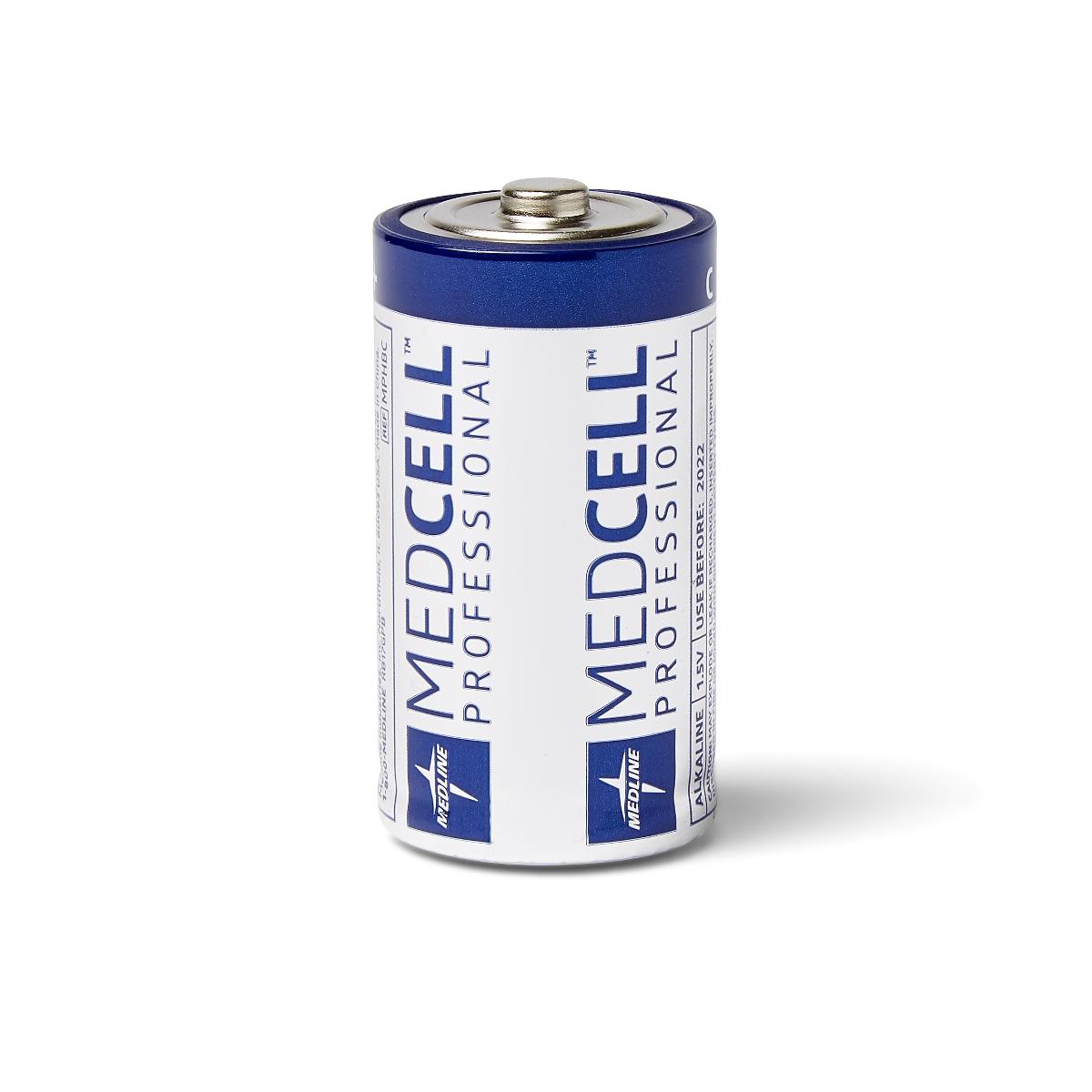 MedCell Professional Alkaline C Batteries, Case of 72