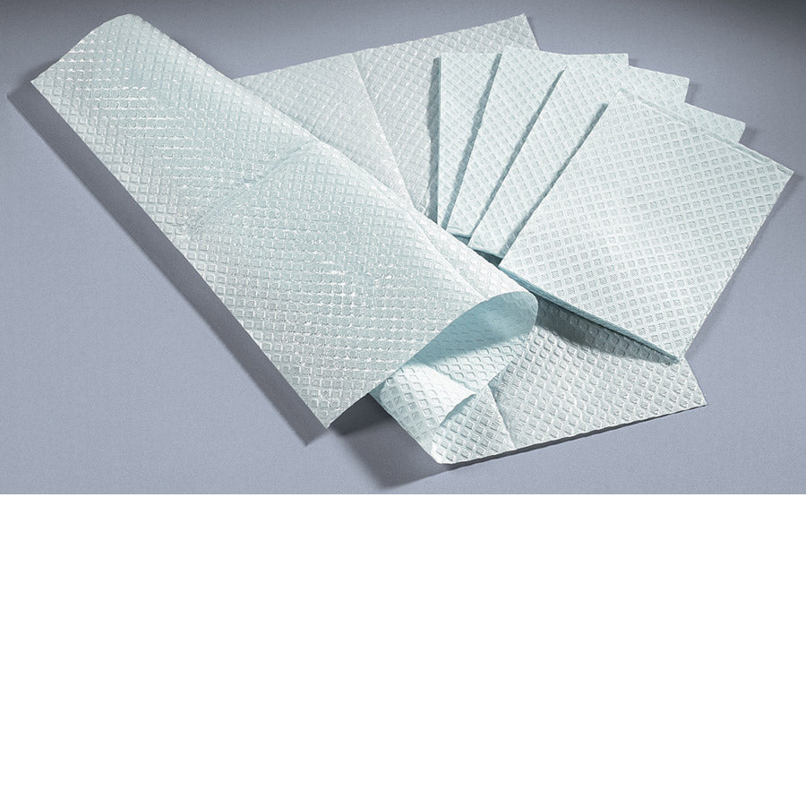 Medline Blue Professional Towel, 2-Ply, 13 × 18 in, Case of 500
