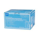 Medline Conforming Stretch Gauze Bandage, 4" x 75" (10 cm x 190.5 cm), Sterile, Box of 12