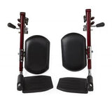Wheelchair Leg Rest; For Freedom Plus Lightweight Bariatric Transport Chair